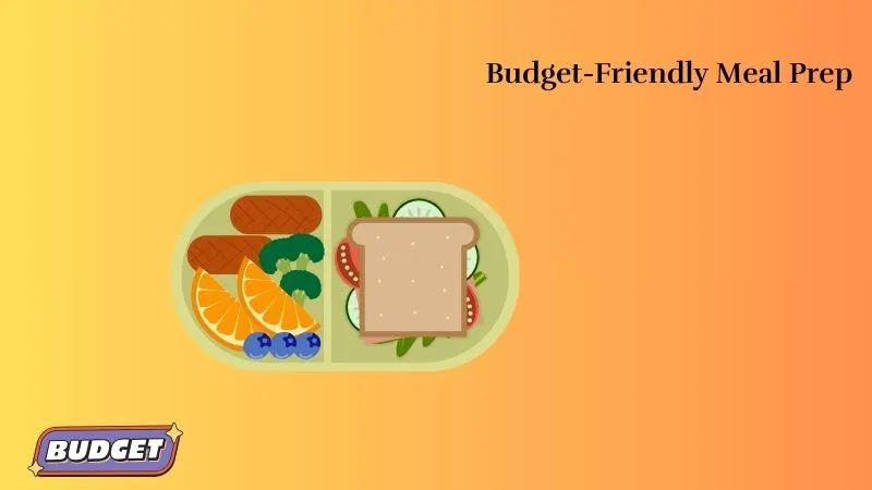 Friendly meal prep set with a budget in mind, featuring affordable and healthy meal options.