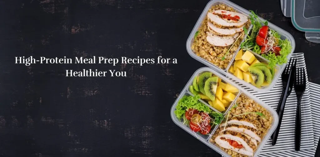 High Protein Meal Prep Recipe