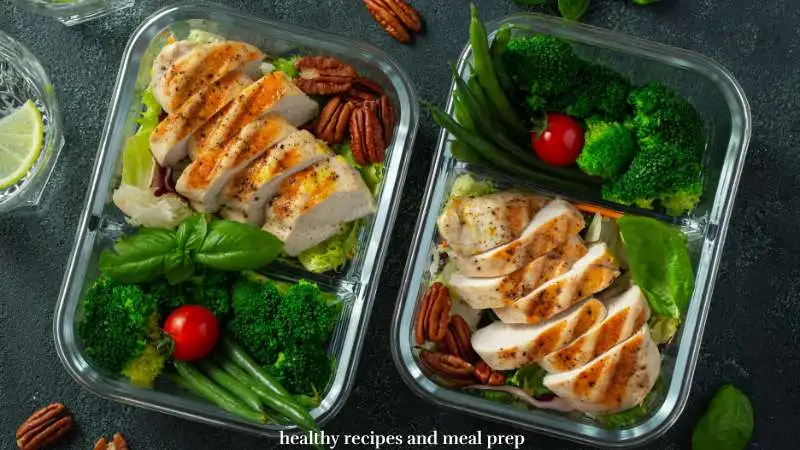 A colorful display of healthy meal prep for teens, featuring fresh fruits, vegetables, whole-grain wraps, and protein-packed snacks, arranged in a tidy and organized manner on a kitchen counter.